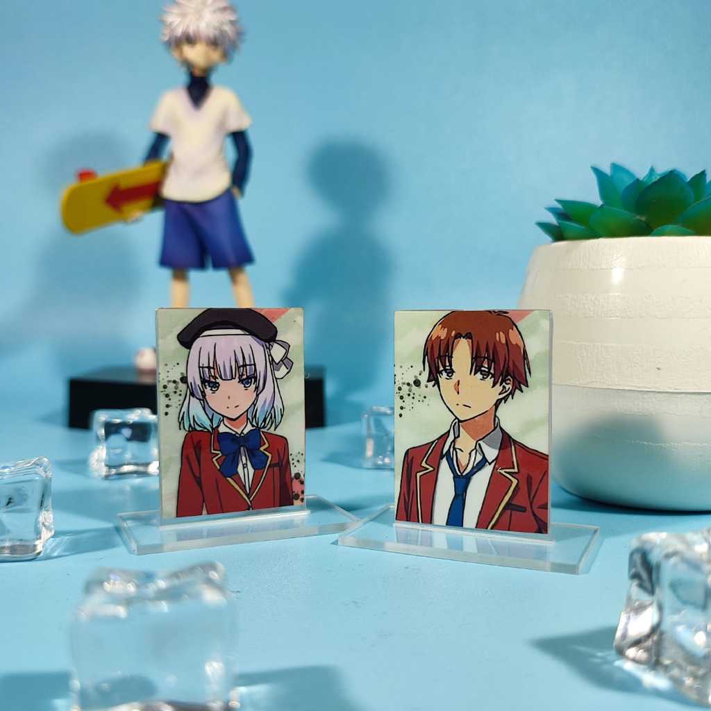 Standee Anime Classroom of the Elite - Action Figure Classroom of the Elite - Pajangan Akrilik Anime