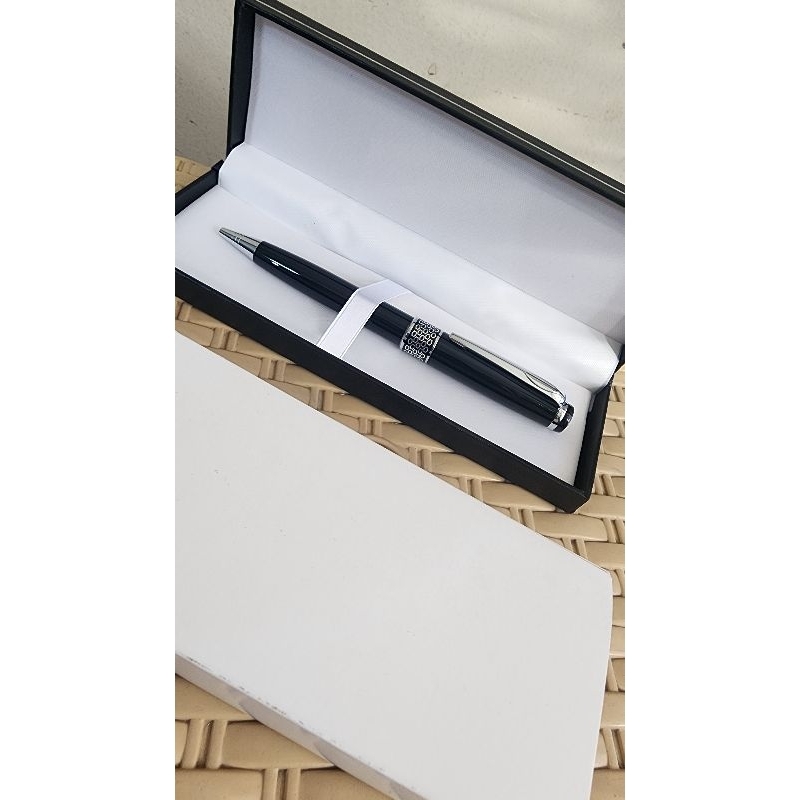 

Pulpen Eksklusif TR72 dengan Box Eksklusif FREE Cetak Nama | Ball Point Promosi Custom Grafir