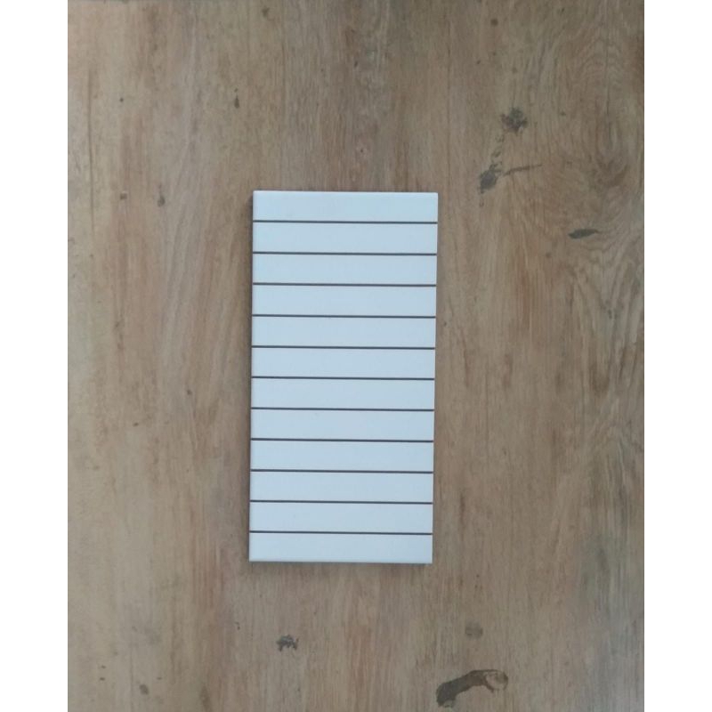 Mosaik Keramik Precut Nat Palsu 15x30 ukuran untuk dinding/ backsplash/ lantai