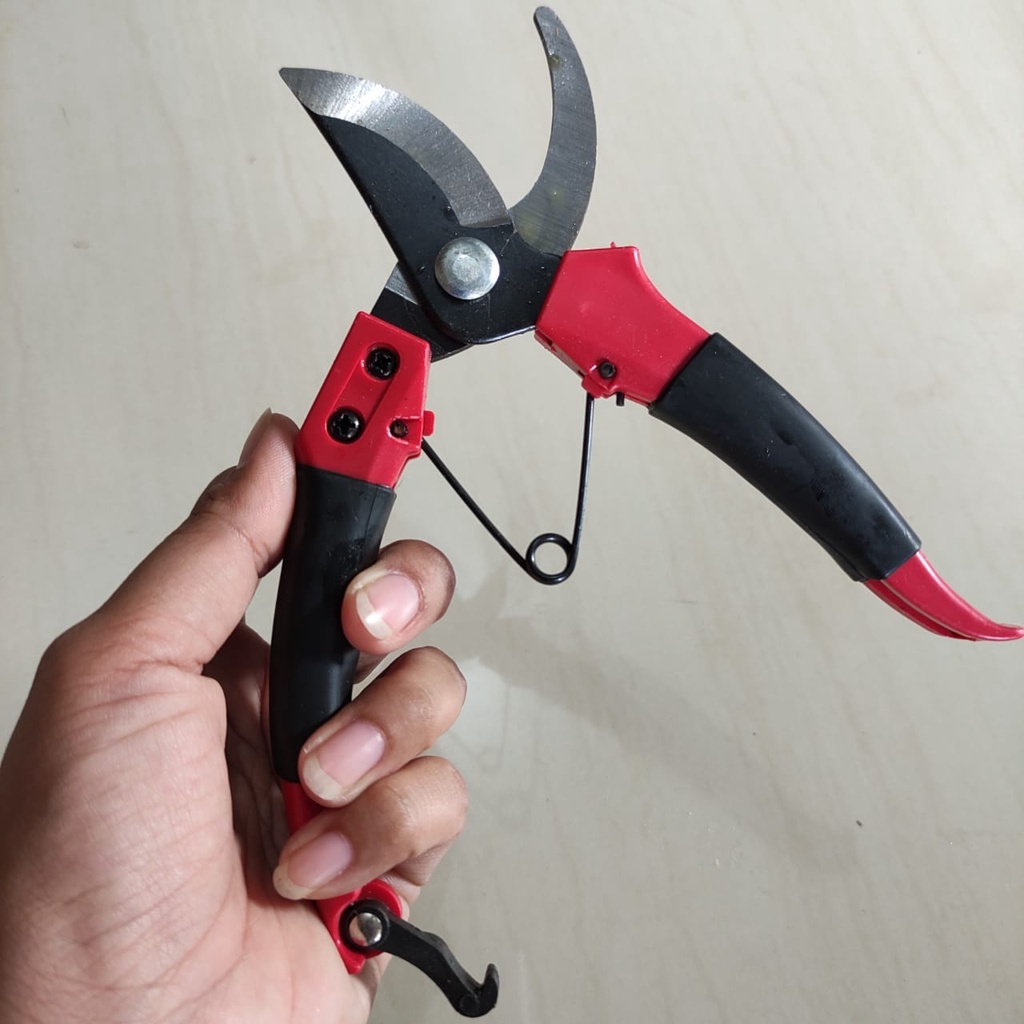 IDEKU Gunting Dahan Ranting Rumput Pohon / Gunting Ranting Pruning Shear / Gunting Taman Tajam Kuali