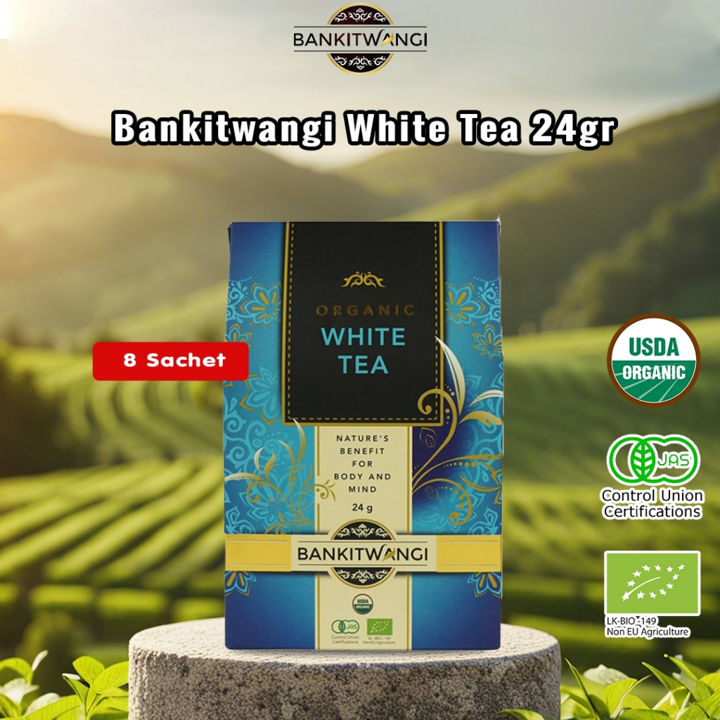 

Teh Organik || Teh Putih ( Bankitwangi Organic White Tea ) 24 gr