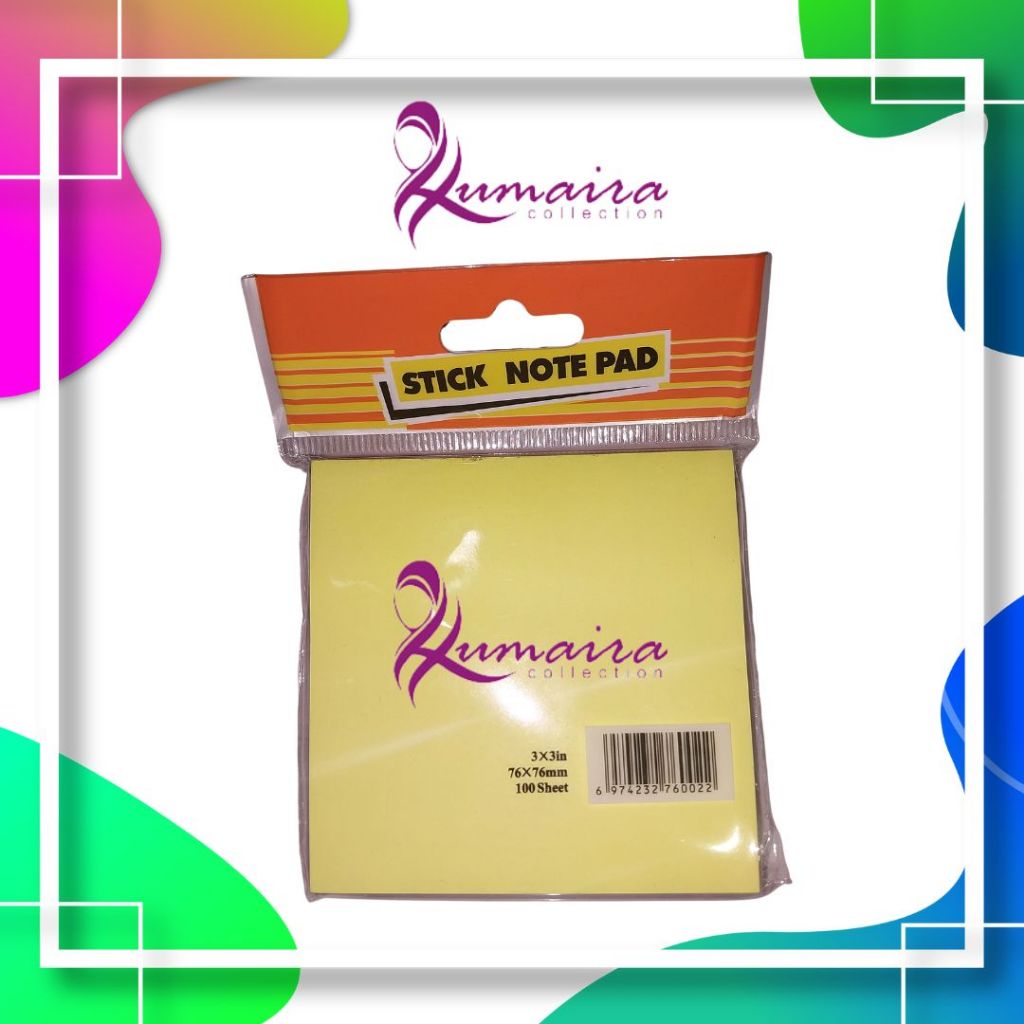 

Sticky Notes Pad 76x76 100 Sht Polos