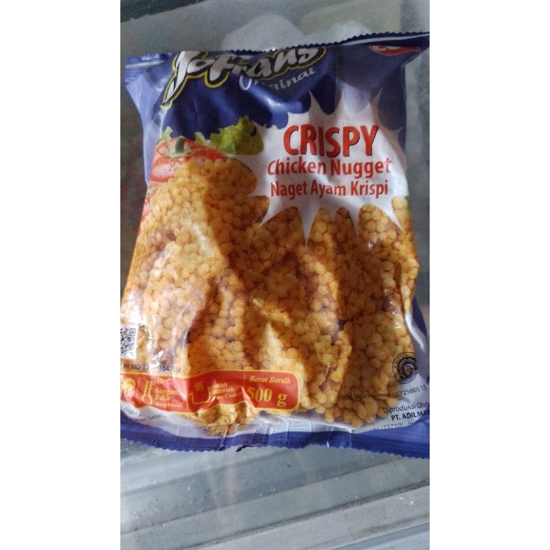 

Jofrans Nugget Ayam Crispcy Buble Crumb 500gr