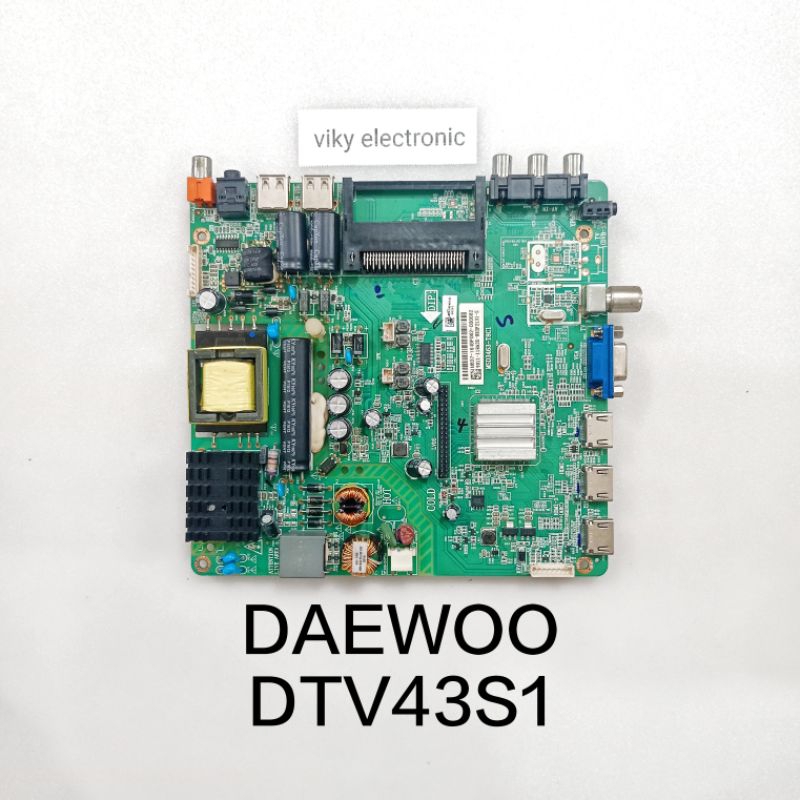 DAEWOO DTV43S1 mesin tv modul mobo mb mainboard tv DAEWOO DTV43S1