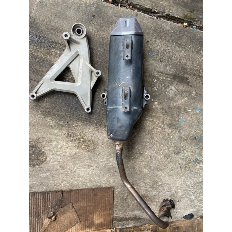 Knalpot Set Arm Vario 125 150 Led New K60 K59 2018 - 2022 Sein Pisah