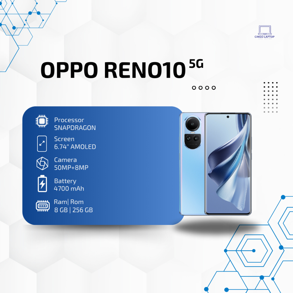Oppo Reno10 5G Ram 8GB Rom 256GB