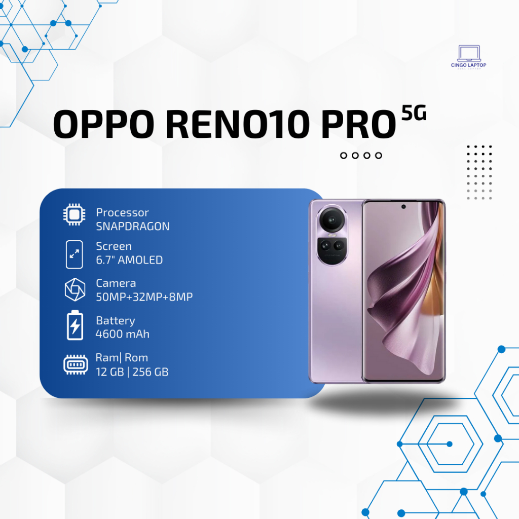 Oppo Reno10 Pro 5G Ram 12GB Rom 256GB