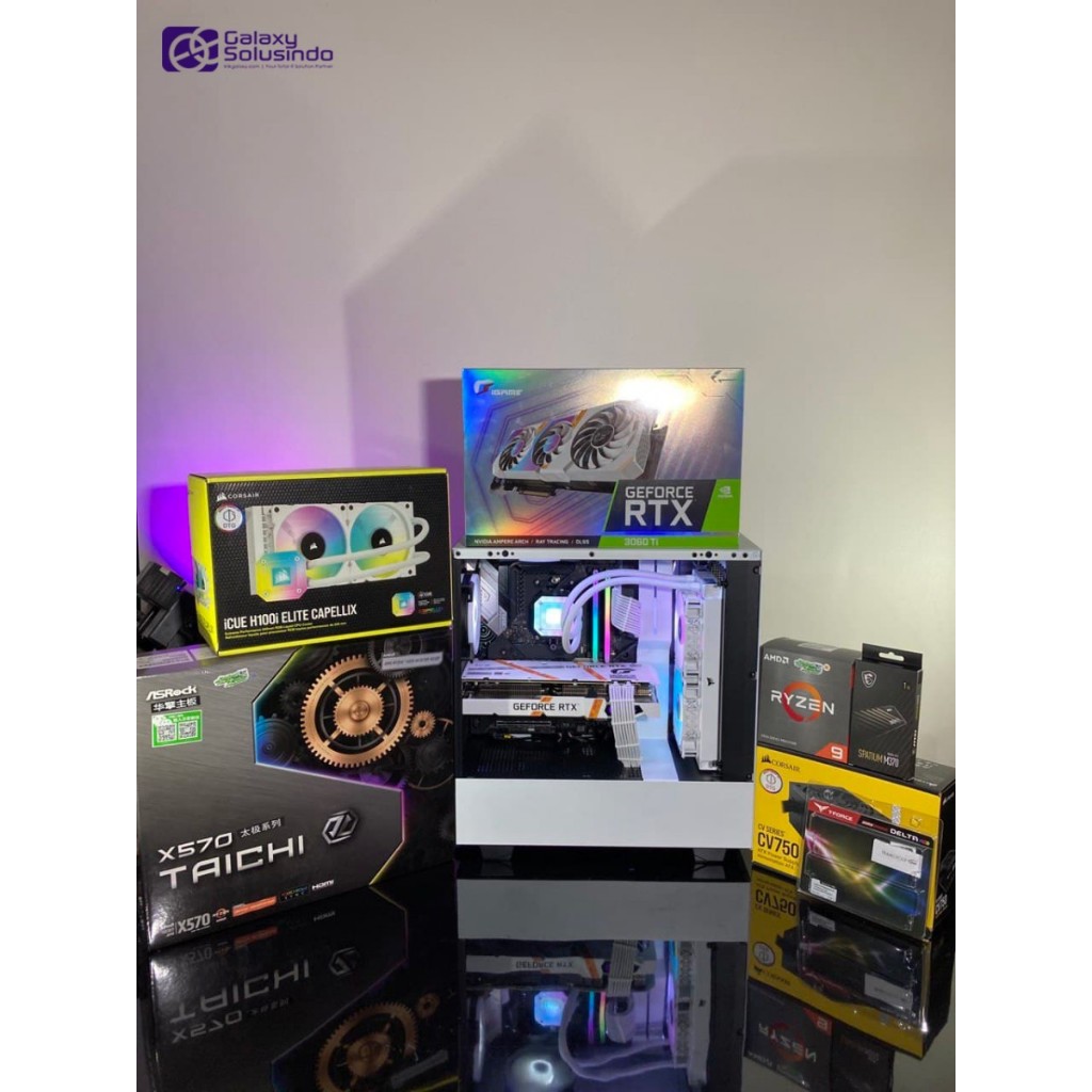 PAKET PC SIAP PAKAI RYZEN 5 GAMING DAN MULTIMEDIA