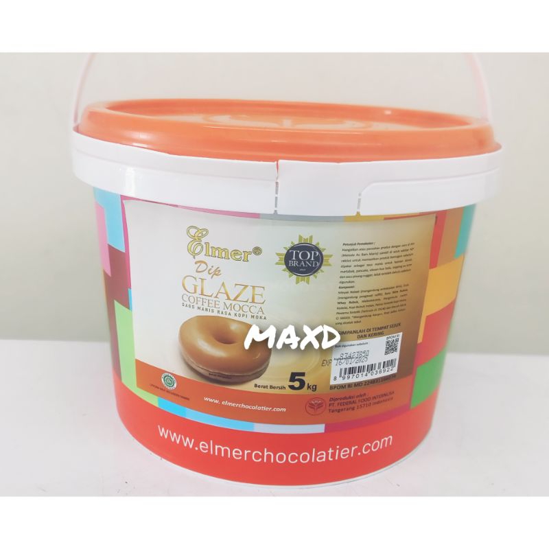 

ELMER Vista Dip Glaze Coffee Mocca Repack 500 gr