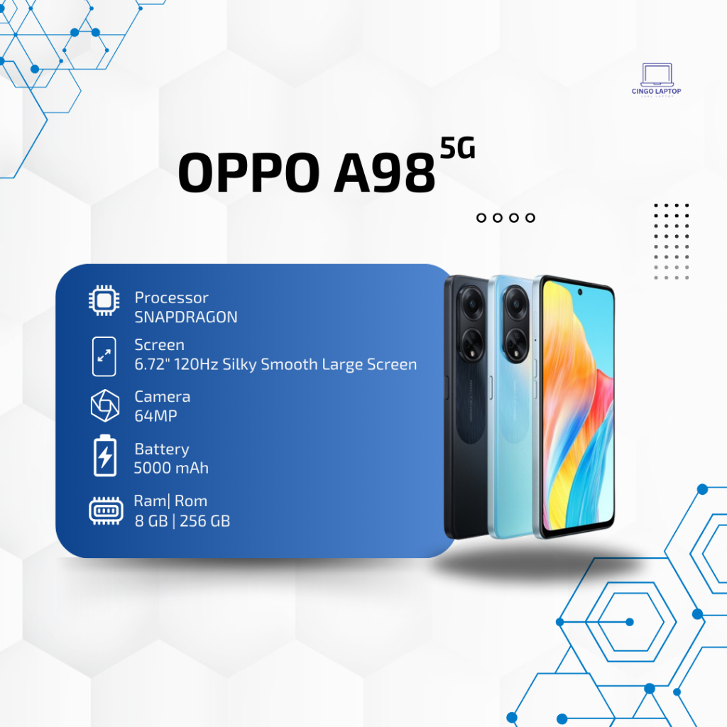 Oppo A98 5G Ram 8GB Rom 256GB