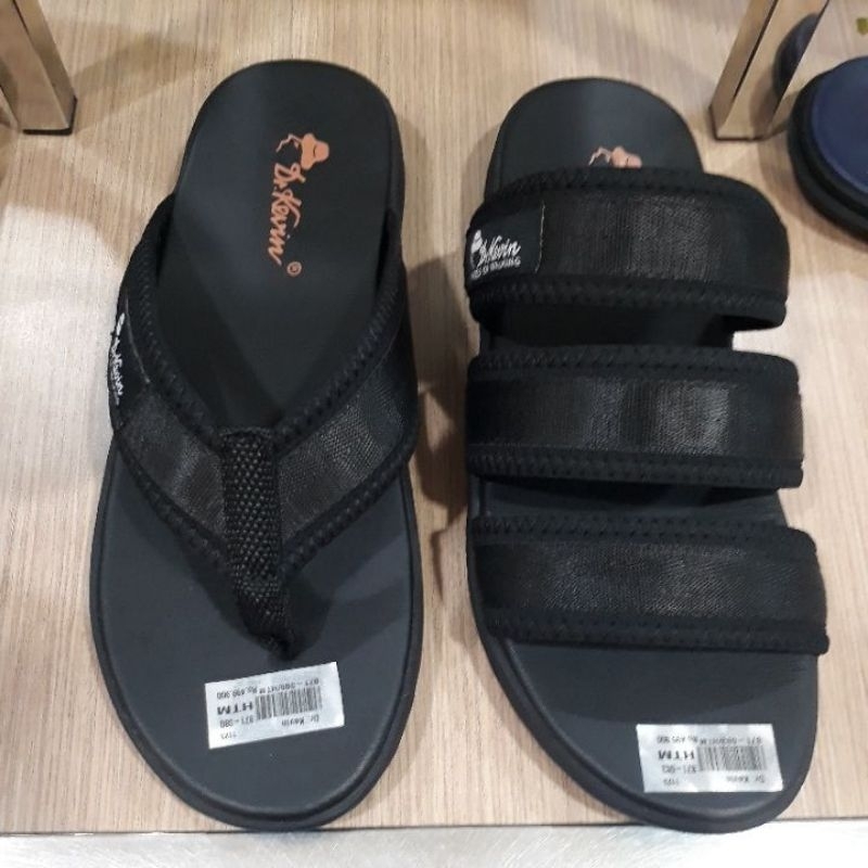 PROMO ✔ SANDAL SLOP DAN JEPIT PRIA BRAND DR.KEVIN 39 SD 44100% ORIGINAL