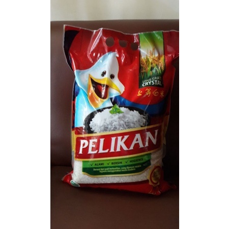 

beras pelikan 5kg JATIM