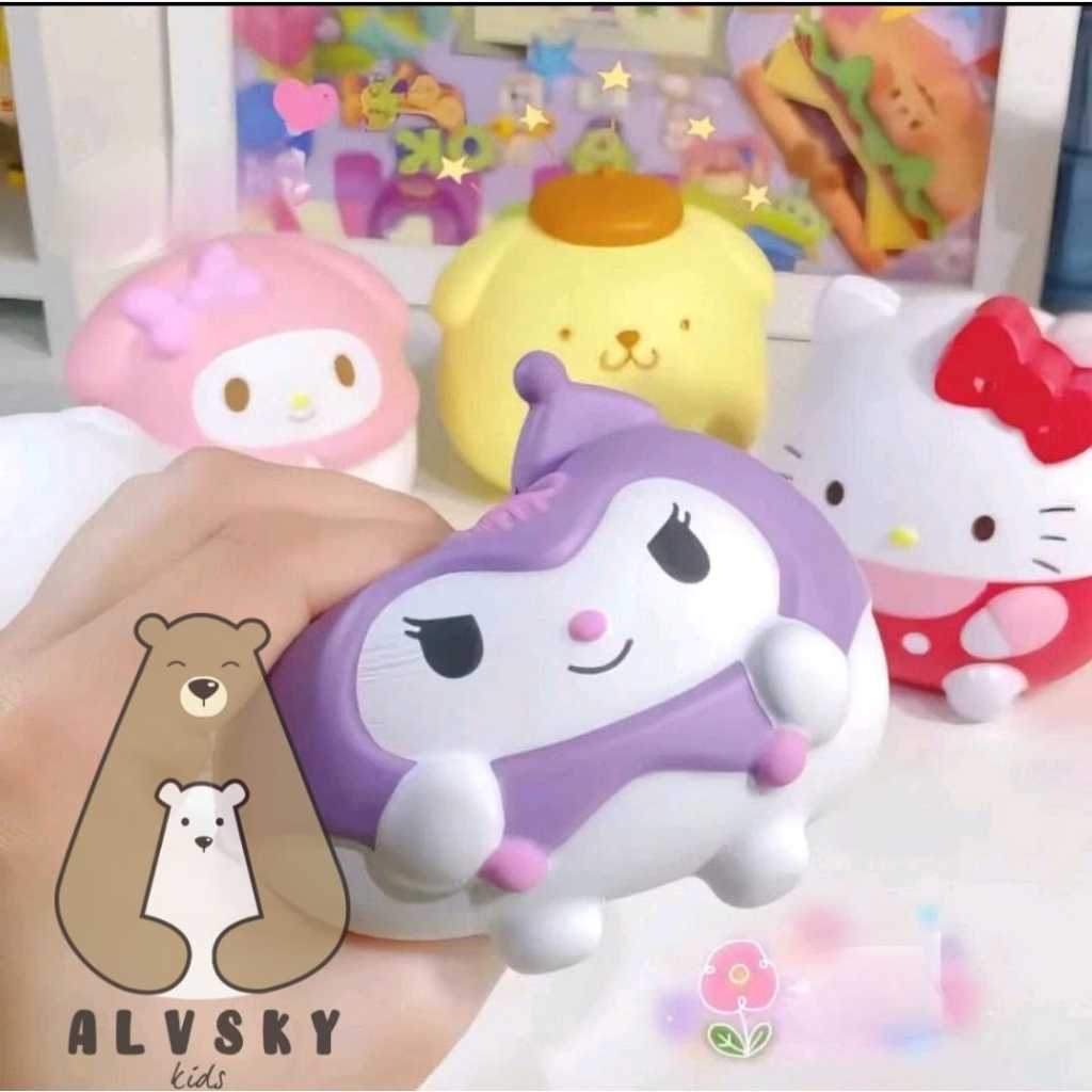 MAINAN ANAK SQUISHY KARAKTER PENCET LUCU / SQUISHY CHUBBY
