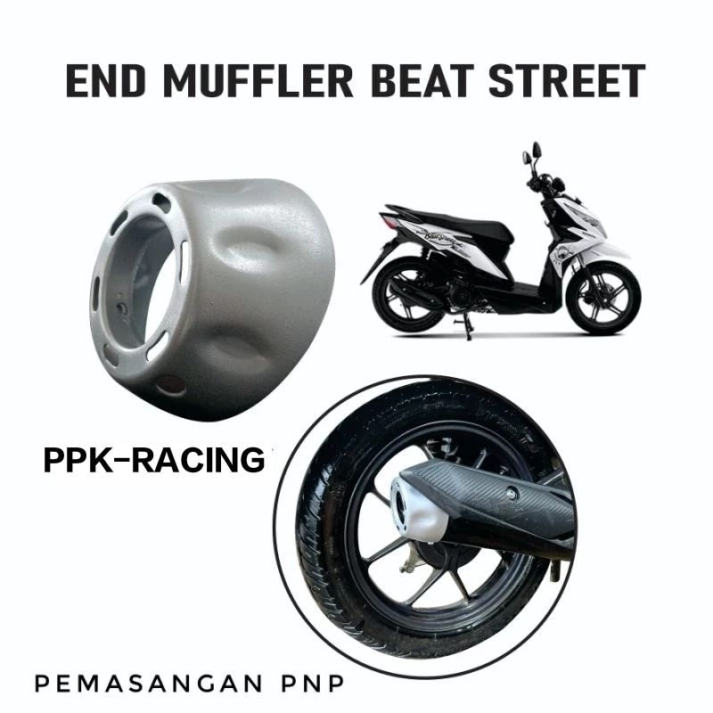 PROMO End Muffler Beat Street Beat Fi End Cup Vario Corong Knalpot Copy CMS Beat Fi Beat Street