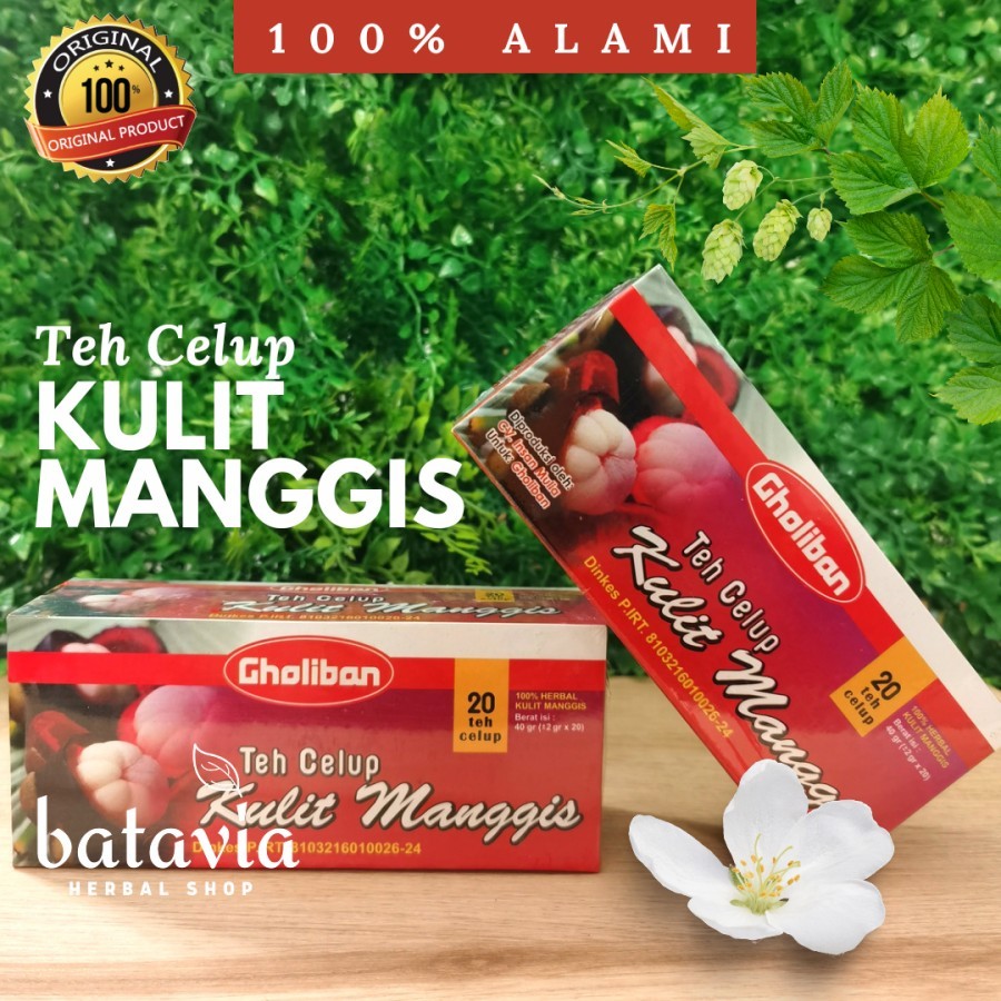 

Teh Celup Kulit Manggis Gholiban Original 100%