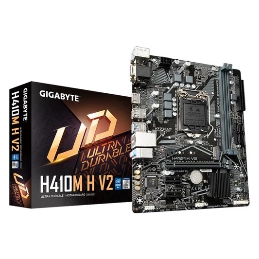 MOTHERBOARD GIGABYTE H410M H V2 MOBO PC LGA1200