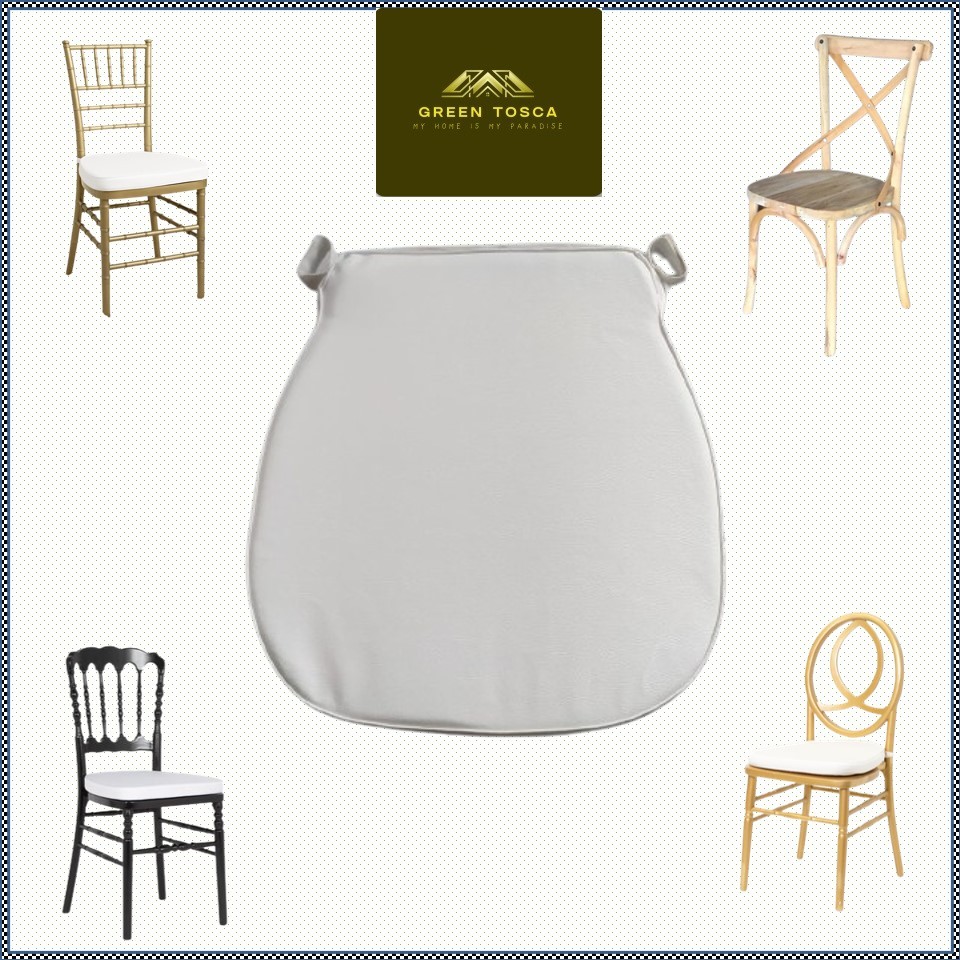 PROMO BANTAL KURSI TIFFANI TALI PEREKAT BANTALAN KURSI AKAD Alas dudukan kursi pelaminan | bantal ku
