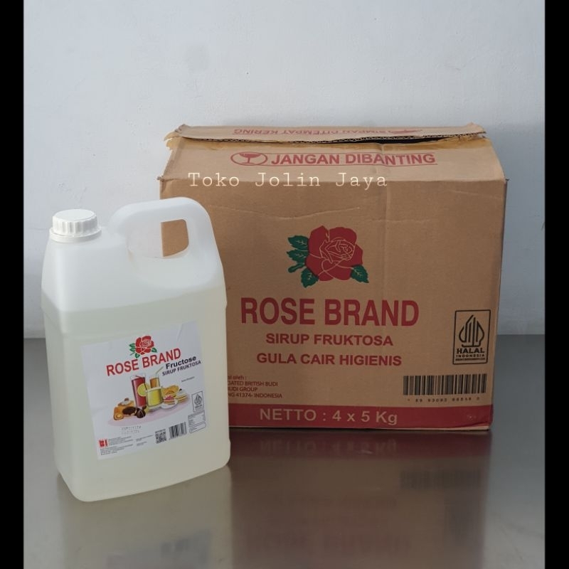 

(Khusus Instant) 5kg Rose Brand gula cair / sirup fruktosa