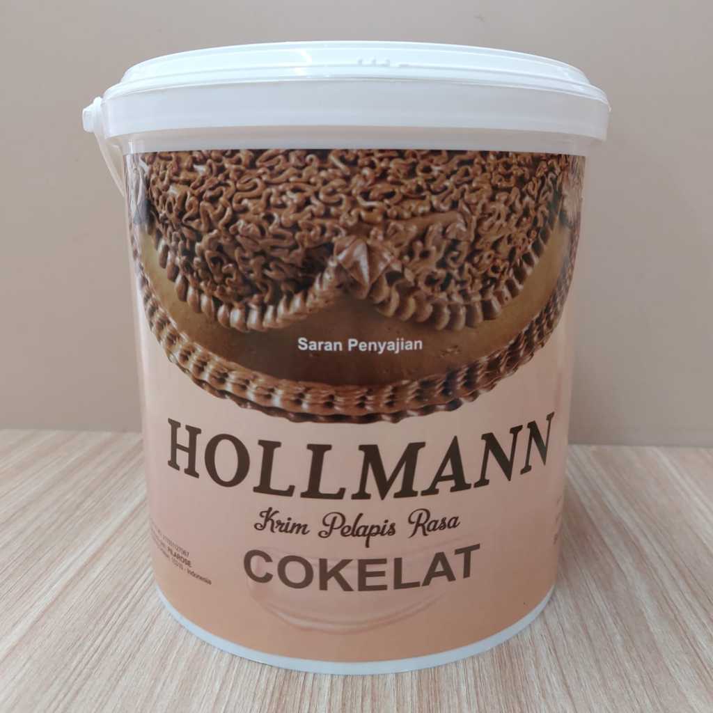 

HOLLMAN BUTTER CREAM COKELAT 1 KG - BUTTERCREAM COKLAT NON REPACK