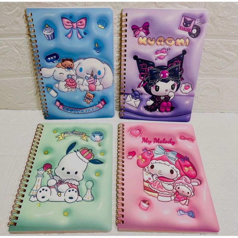 

note spiral sanrio A5