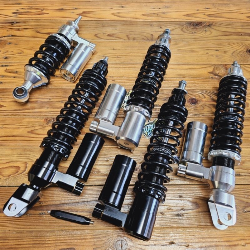 Shockbreaker Shock Tabung CNC Vespa Px Excel Dll Model Generic Sip BGM GS Scooter Murah