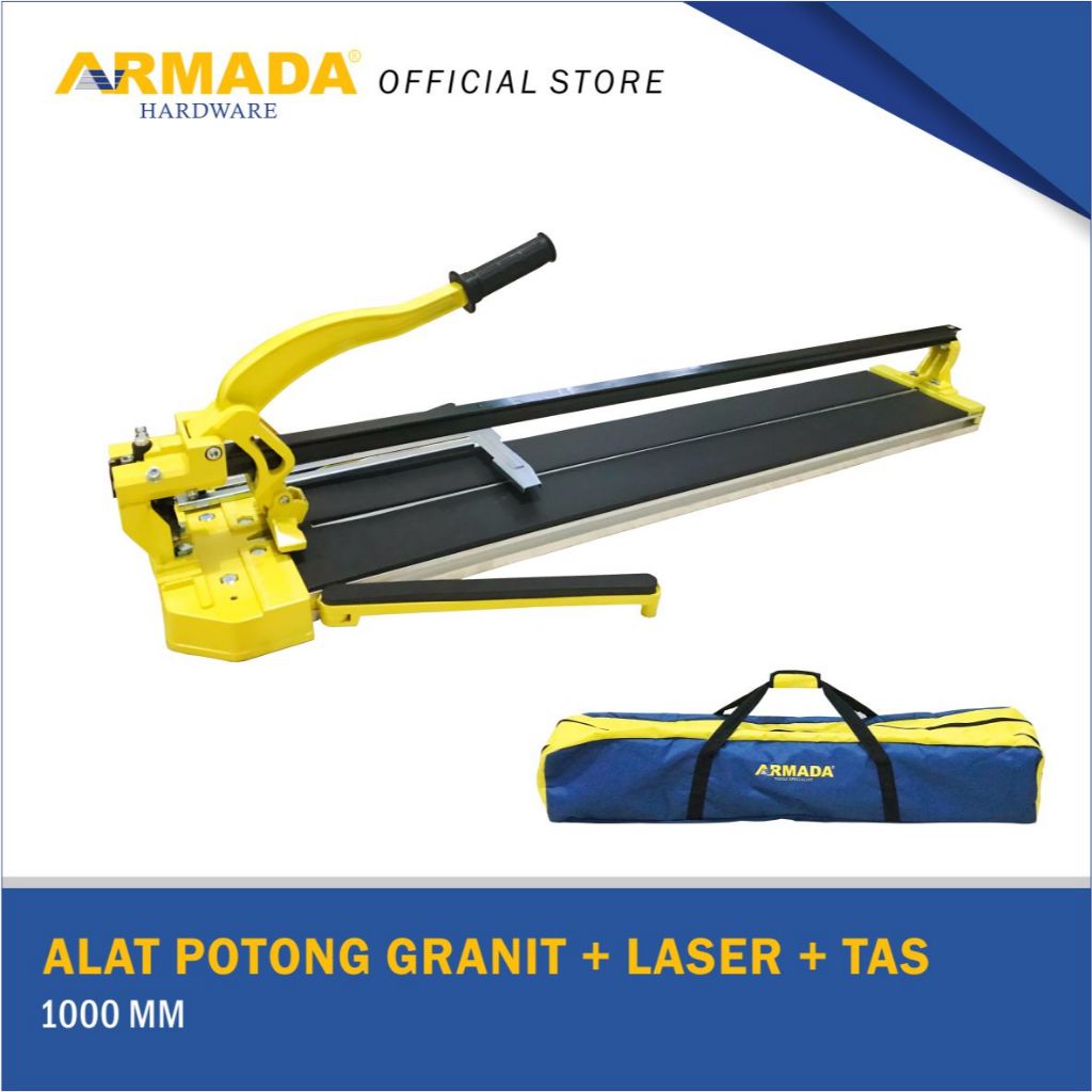 ARMADA Alat Potong Granit Keramik Manual 100CM Alat Potong Laser Manual Alat Potong Keramik Murah