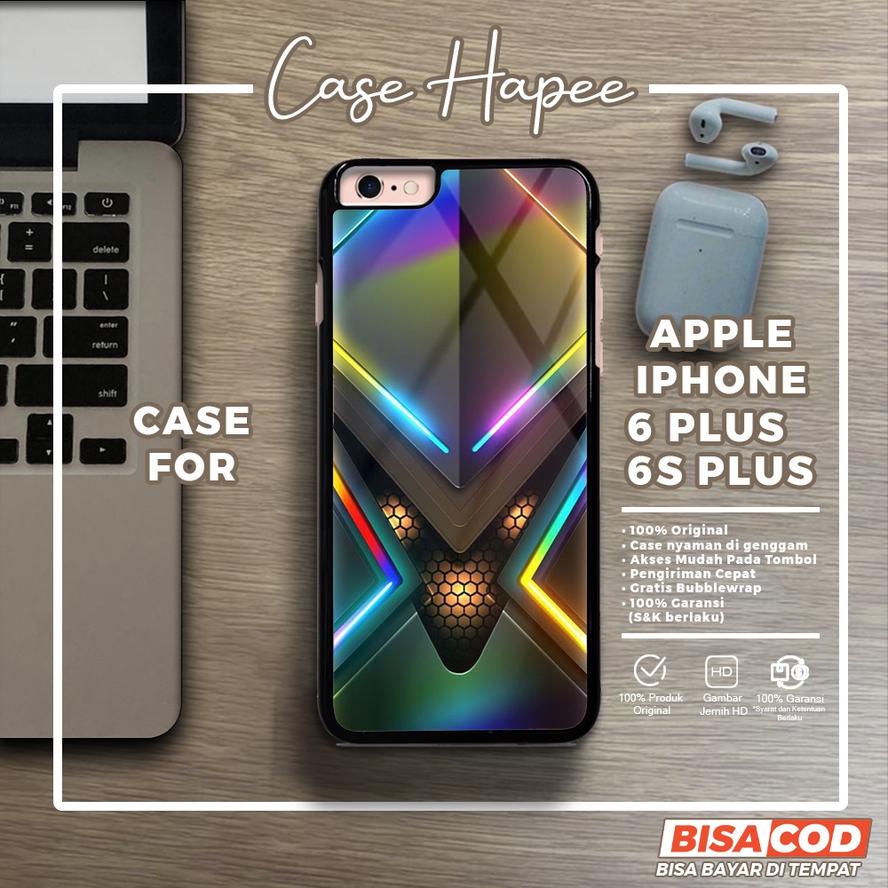 Case Iphone 6 Plus 6s Plus Casing Iphone 6 Plus 6s Plus [GLXY] Casehapee Case Glossy Case Aesthetic 