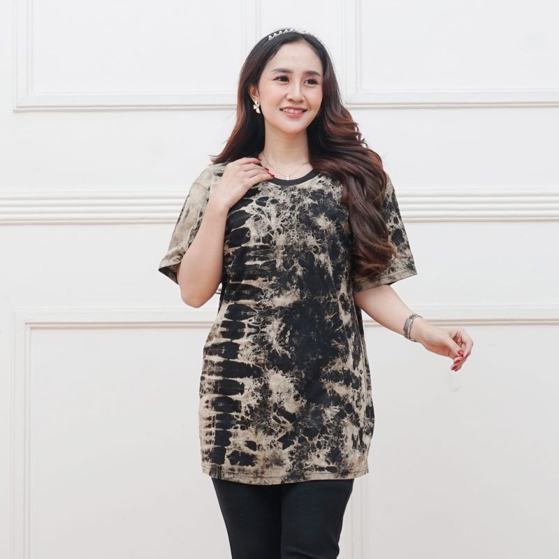kaos tie dye cewek cowok kaos distro kaos abstrak