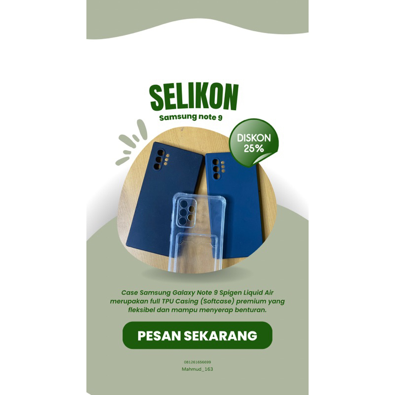 selikon hp samsung note 9