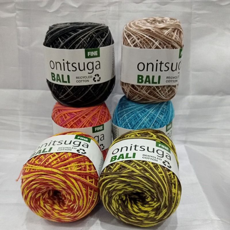 Benang Rajut Katun Onitsuga Bali/Rajut Katun Bali