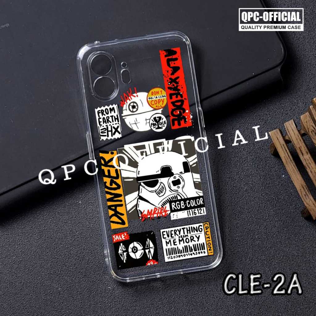 Nothing Phone 1 Nothing Phone 2 Case Gambar Clear case Bening Softcase Clear Case CLE02 Nothing Phon