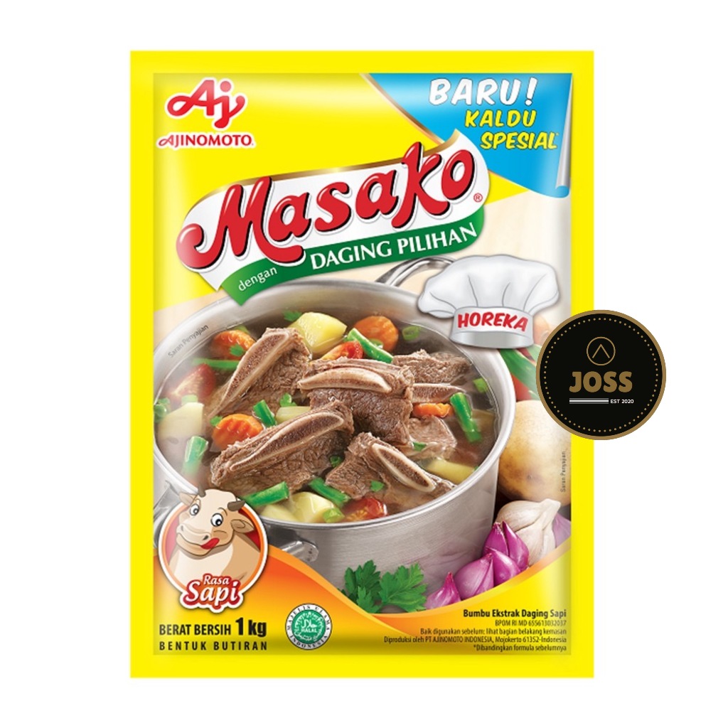 

Masako Kaldu Sapi 1kg / 1000gr