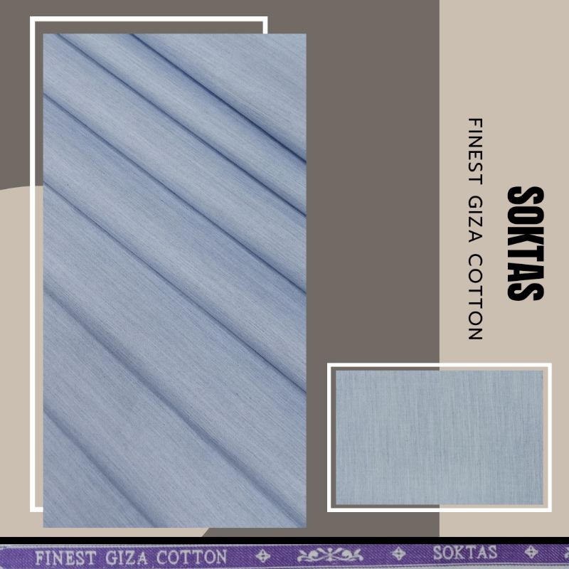 KAIN KATUN SOKTAS | KAIN SOKTAS | BAHAN KAIN SOKTAS | KAIN KEMEJA PRIA | SOKTAS POLOS | KAIN BAJU KO