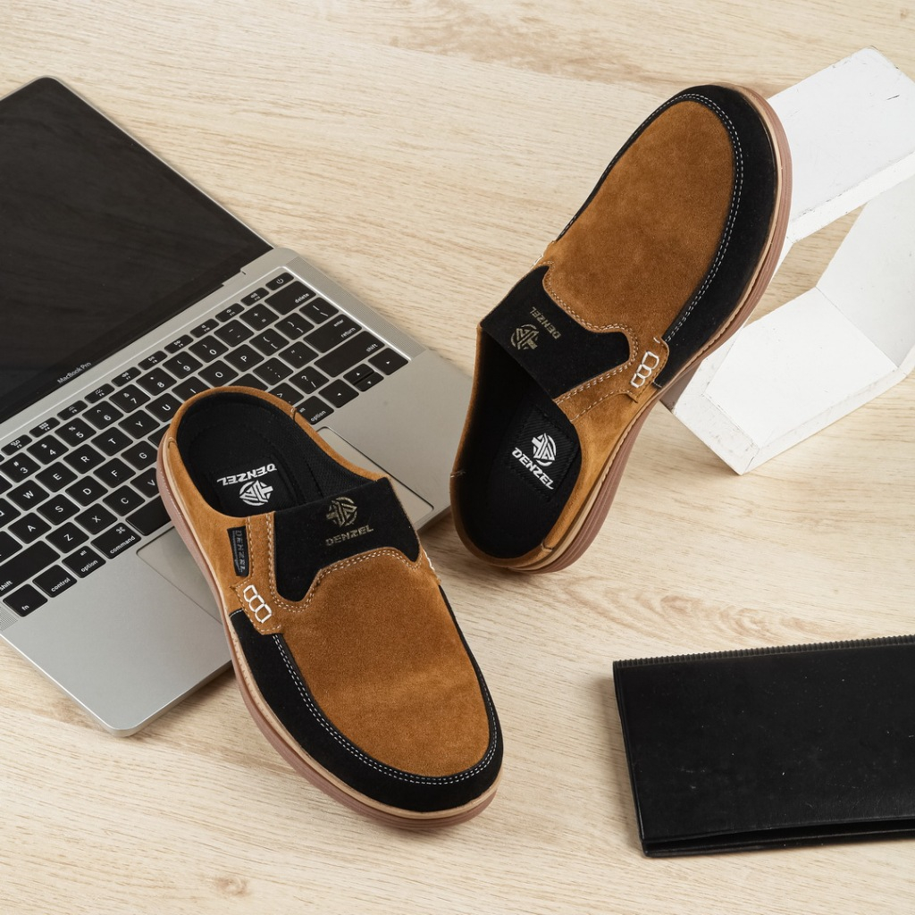 DENZEL DZ 187 Sepatu Sendal Pria Bustong Men Sandals - SEPATU PRIA - SANDAL PRIA