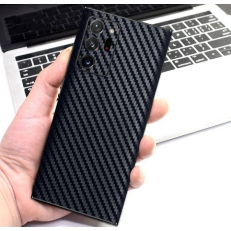 Back Skin 3D Carbon Black SAMSUNG A16 A15 A25 A35 A55 A14 A54 A34 A24 A13 A53 A33 A23 A73 A12 A52 A5
