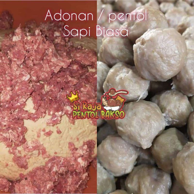 

Pentol Sapi, Pentol bakso Sapi, pentolku bakso jember, SiRaja pentol bakso