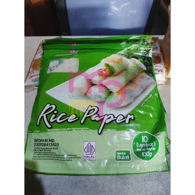 

Rice paper 100gr isi 10