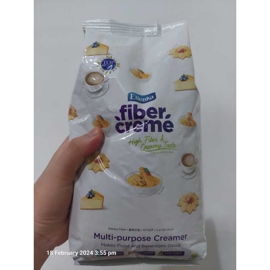 

[oddsolshop] pekanbaru/Ellenka Fiber Creme 1KG Multi Purpose Creamer Krimer Krim Makanan Kue Cake