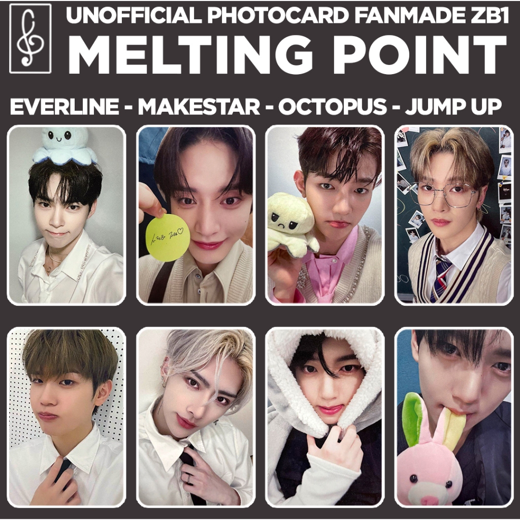 [ZB1] PHOTOCARD MELTING POINT UNOFFICIAL