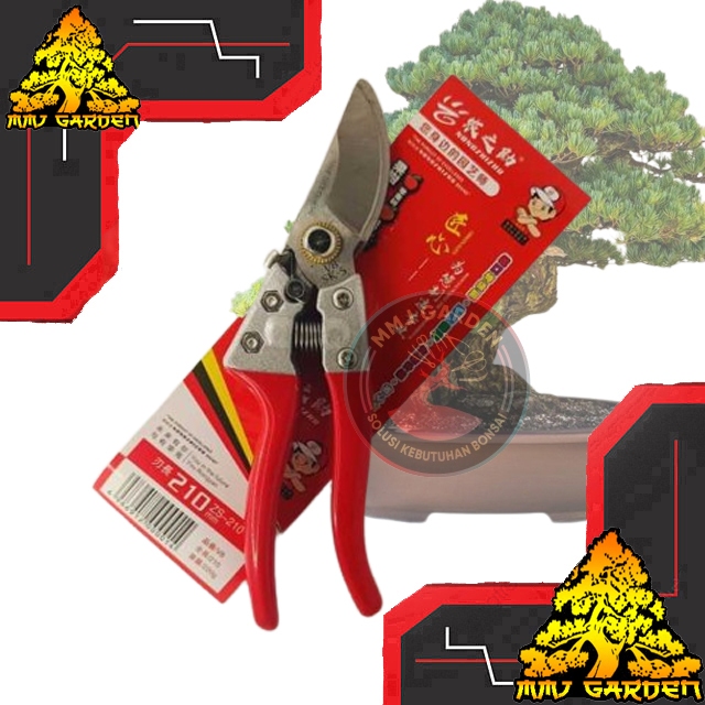 MMJ GARDEN-Alat bonsai dan berkebun, Gunting dahan Jepang