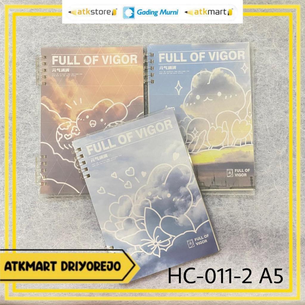 

WENGU BUKU SPIRAL A5 HC-011-2 FULL OF - NOTEBOOK - BUKU CATATAN