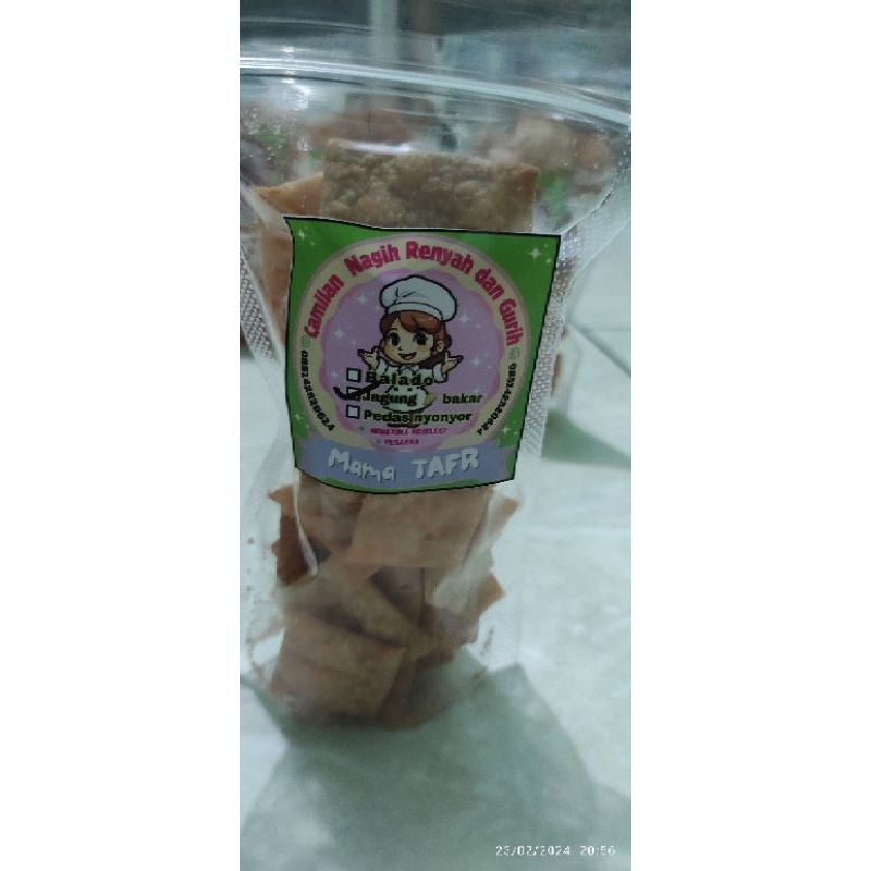 

Camilan Kribab Nagih Rasa Jagung Bakar