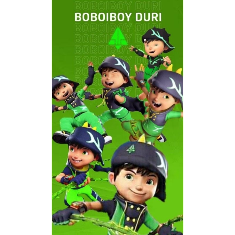 kostum Boboiboy duri ori