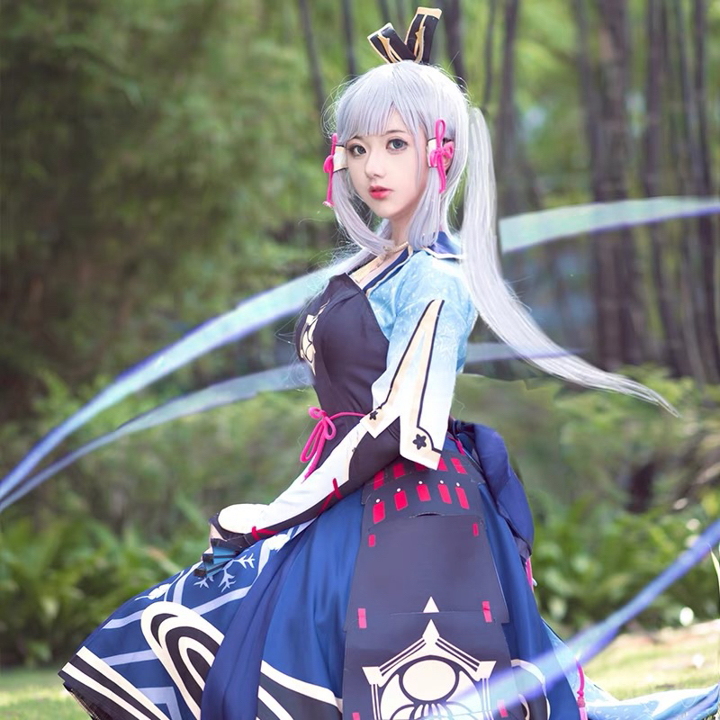 [PO] AYAKA DEFAULT COS ONLY - FREEBRAND GENSHIN IMPACT KOSTUM COSPLAY
