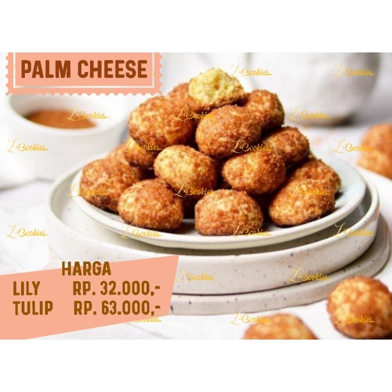 

PALM CHEESE COOKIES GURIH, RENYAH, DAN LUMER 500gr