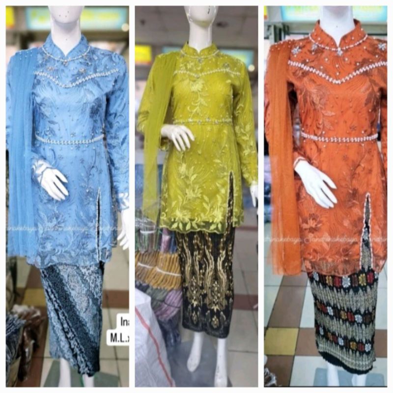KEBAYA INARA vol.2 / KEBAYA WISUDA / KEBAYA LAMARAN / KEBAYA KONDANGAN / KEBAYA TULLE BELAH SAMPING