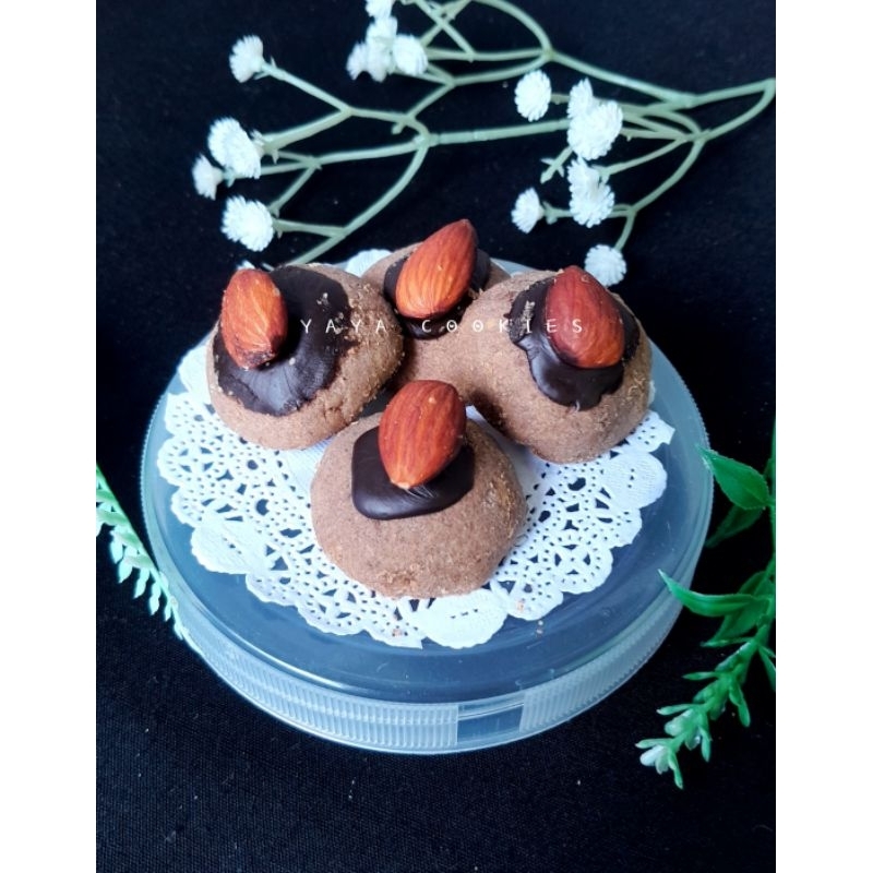 

Afghan Cookies || kue kering || cookies almond coklat