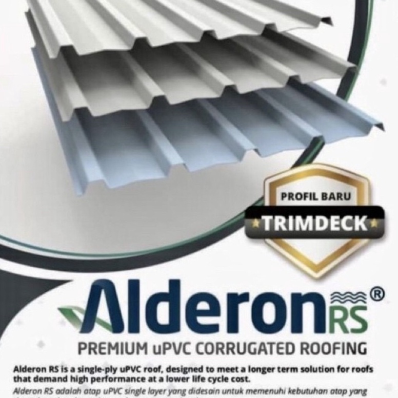 Alderon RS Gelombang Trimdeck Greca  Roma  Single Layer ART L4U5