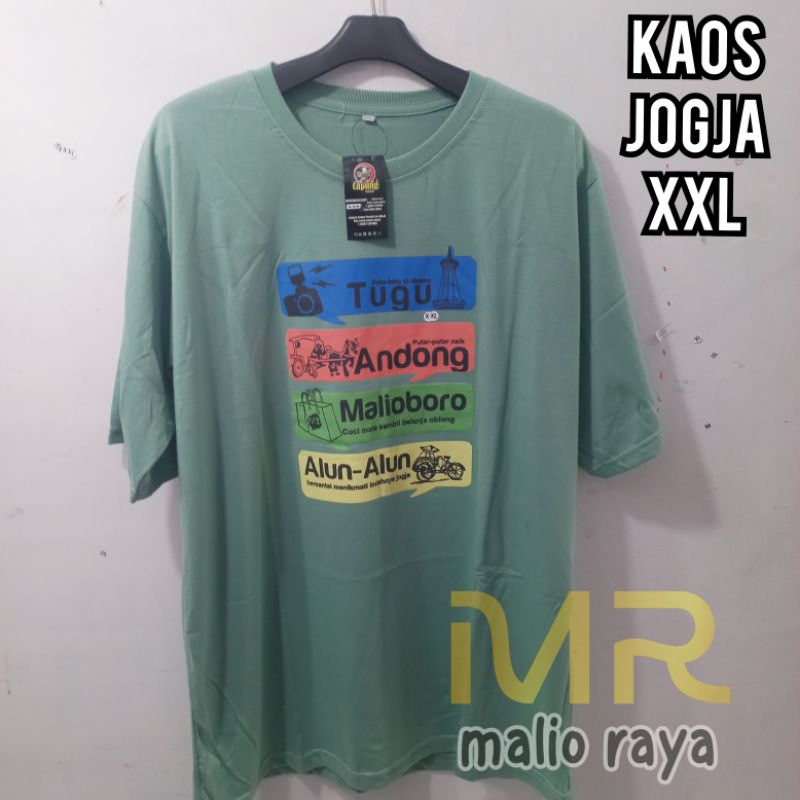 KAOS JOGJA JUMBO || BAJU JOGJA BIG SIZE