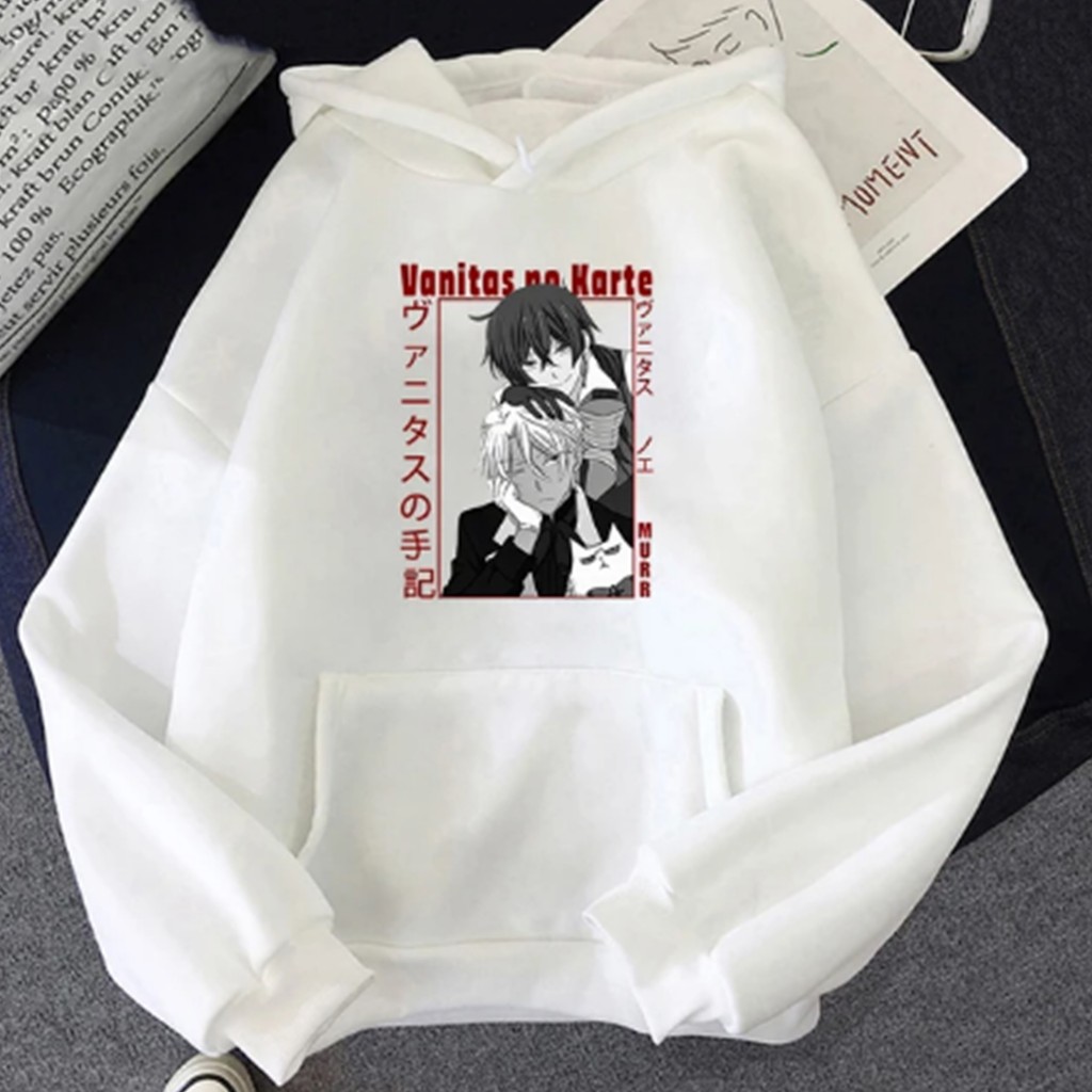 Hodie Anime Oversize Hoodie One Piece D'Luffy Pria Wanita Sewiter Hodi Animasi Kartun Jepang Suwiter